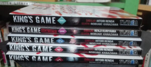 732869-MLA80365240370_112024 King's Game Lote X5 (1, 1 Extreme, 2, 4, 5) Nobuako Kanazawa