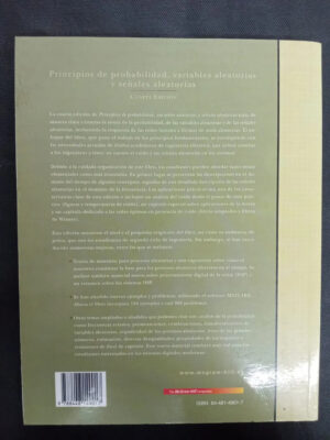 Principios De Probabilidad, Variables Aleatorias Y Señales .