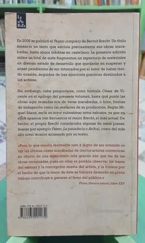 Obra Inacabada - Bertolt Brecht -
