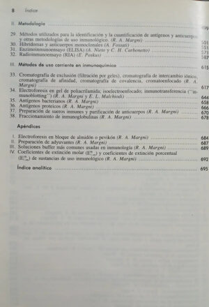 737794-MLA88782031056_082025 Inmunología E Inmunoquímica 4ta Edición - Ricardo A. Margni