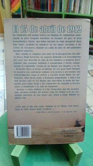 738396-MLA98235074483_112025 Titanic - El Final De Unas Vidas Doradas - Hugh Brewster