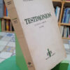 Testimonios - Quinta Serie (1950-1957) - Victoria Ocampo