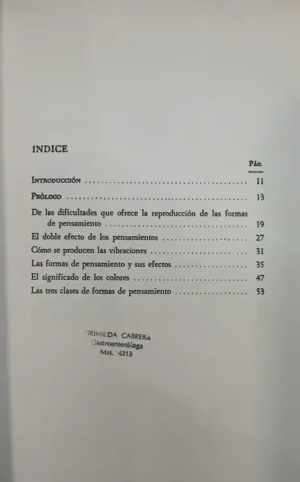 743217-MLA100697232638_122025 Formas Del Pensamiento - Annie Besant - C. W. Leadbeater