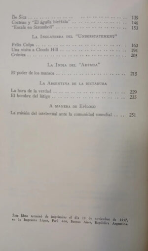 Testimonios - Quinta Serie (1950-1957) - Victoria Ocampo