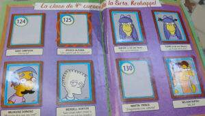 744061-MLA111707950899_052026 The Simpsons - Manual De Supervivencia En El Colegio /panini