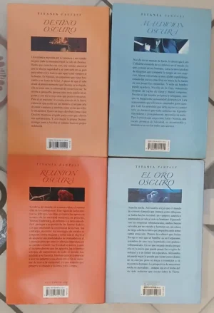 754278-MLA94551452540_102025 Christine Feehan - Lote 4 Libros Serie Oscuros - Ed. Titania