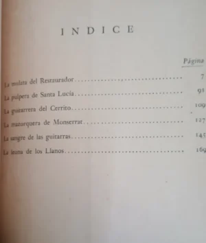 La Mulata Del Restaurador-la Pulpera De Santa Lucía-blomberg