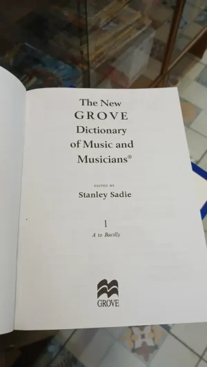 758078-MLA99765585844_122025 20 Tomos The New Grove Dictionary Of Music & Musicians Sadie