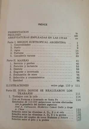 Ganadería Subtropical Argentina - José Ándres Carrazzoni