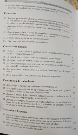 760275-MLA112630220177_062026 55 Respuestas A Dudas Típicas De Estadística - Gutiérrez