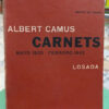 761819-MLA98239296381_112025 Carnets Mayo 1935-febrero 1942 - Albert Camus - Losada, 1963