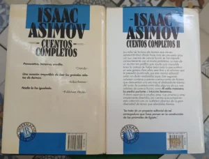 765970-MLA93308979426_092025 Cuentos Completos V. 1 Y 2 - Isaac Asimov