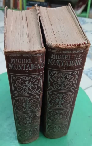 768260-MLA112317537032_062026 Miguel De Montaigne - Ensayos 1 Y 2