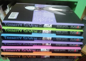 Trinity Seven (lote 6 Números: 1-4, 6, 10) Kenji Saito Ivrea