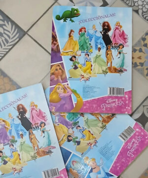 Princesas Disney Con Figura Armable - Rapunzel /ariel/bella