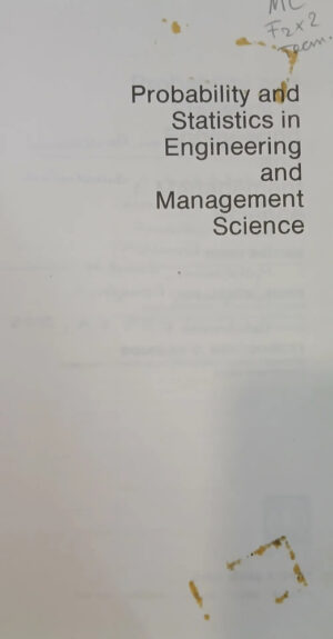 786029-MLA109934254671_042026 Probabilidad Y Estadística En Ingeniería - Hines, 3a Ed.