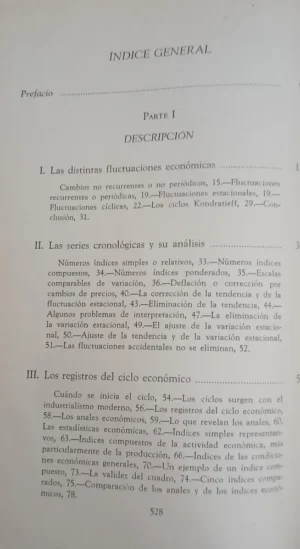 Tratado Sobre Los Ciclos Económicos - J.a. Estey