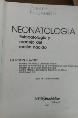 792153-MLA54096600480_032023 Neonatología Fisiopatología Y Manejo Del Recién Nacido Avery