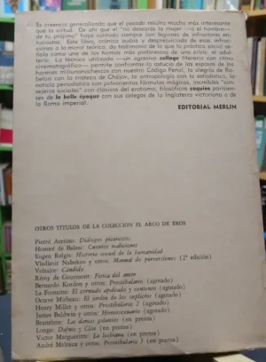 794142-MLA45713428735_042021 Manual Del Adulterio: Antología Del Amor Ilegal. Colección.