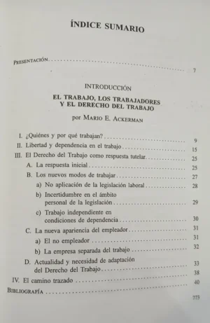 Tratado De Decho Del Trabajo Tomo I - M. Ackerman, D. Tosca