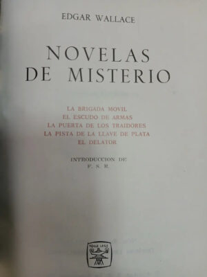 795523-MLA79864746756_102024 Edgar Wallace - Aguilar Tomo 1 Y 2