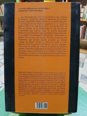 795815-MLA83826677137_042025 La Política Afectada - María Inés Fernández Alvarez