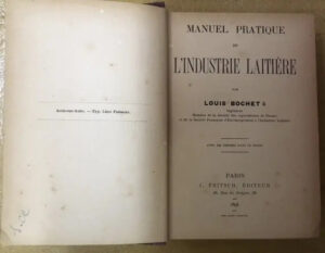 796596-MLA27502547562_062018 Manuel Pratique De L`industrie Laitière. Louis Bochet