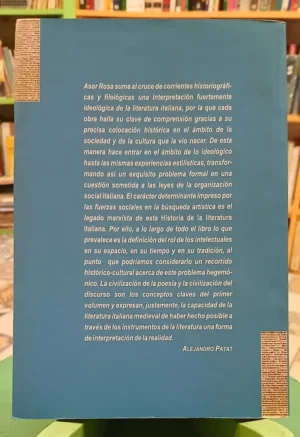 801560-MLA105888818127_012026 Historias De La Literatura Italiana V. 1 - Alberto Asor Rosa