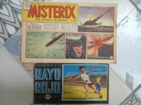 801716-MLA82791448333_022025 Rayo Rojo (1955) + Misterix Gran Semanario De Aventuras 1959
