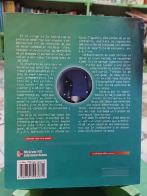 Análisis Y Diseño De Experimentos - H. G. Pulido, Salazar
