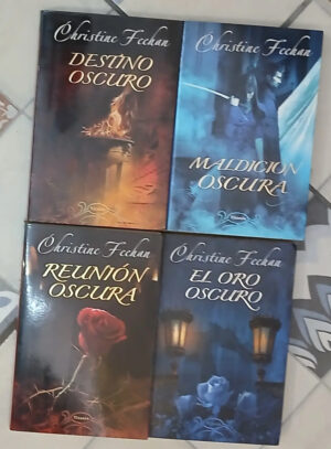 809474-MLA94551508258_102025 Christine Feehan - Lote 4 Libros Serie Oscuros - Ed. Titania
