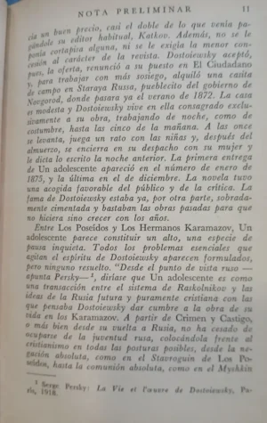 Un Adolescente T. I Y Ii - Fyodor Dostoiewsky
