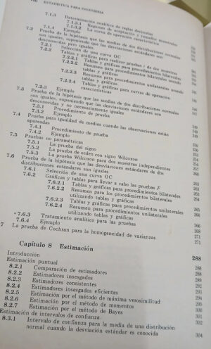 810830-MLA113768596371_062026 Estadística Para Ingenieros -albert Bowker, Gerald Lieberman