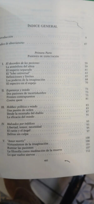 813622-MLA112337553861_052026 Geometría De Las Pasiones - Remo Bodei
