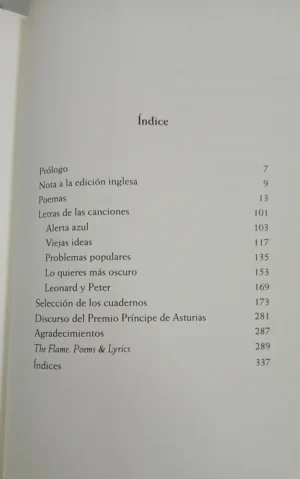 La Llama - Leonard Cohen
