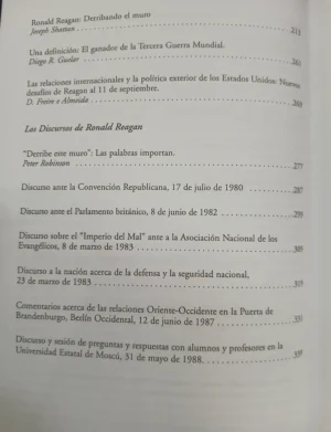 El Impacto Reagan, Centro De Estudios Americanos