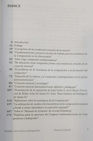 823194-MLA107261614974_032026 Escritos - Serie Música Contemporánea - Dante G. Grela H.