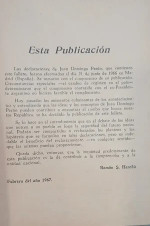 Perón: Como Salvar A La Argentina - Ramón S. Hereñu