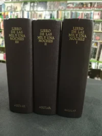 Las Mil Y Una Noches, 3 Tomos  Aguilar 1992 Tapa Dura
