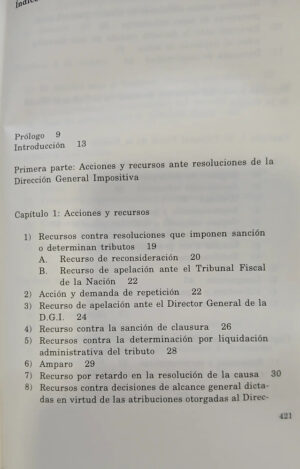 828145-MLA99639849255_112025 El Proceso En El Tribunal Fiscal - F. G. Sanz, 1995