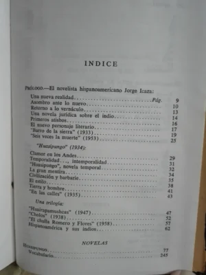 830254-MLA79884487718_102024 Obras Escogidas Jorge Icaza - Autores Modernos Aguilar 1a Ed