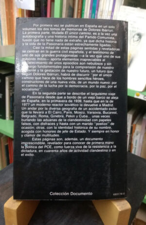 832861-MLA77295183981_062024 Memorias De Dolores Ibárruri Pasionaria. La Lucha Y La Vida