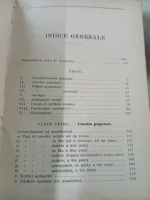 Casette Popolari, Villini Economici, Abitazioni Rurali