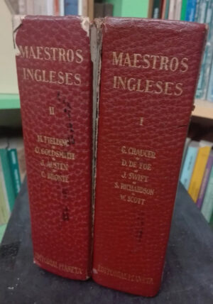 839799-MLA75982656983_042024 Maestros Ingleses Tomos 1 Y 2 - Jane Austen, J. Swift, Etc.