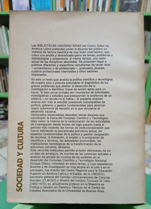 La Política De Investigación En Argentina - Oteiza