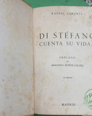 Di Stefano - Cuenta Su Vida... - Rafael Lorene