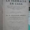 La Farmacia En Casa Dr. D. Salvador Andreu - Barcelona, 1923