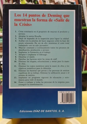 Calidad, Productividad Y Competitividad - W. Edwards Deming