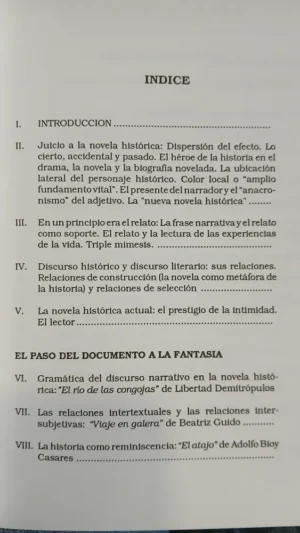 Novela Histórica Y Literatura Argentina - Inés Santa Cruz