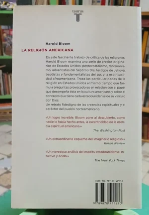 850896-MLA106572628715_022026 La Religión Americana - Harold Bloom